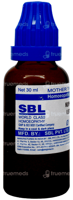Sbl Nuphar Lutea Q Mother Tincture 30Ml